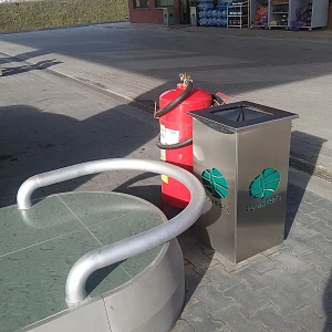 Урна из нержавеющей стали